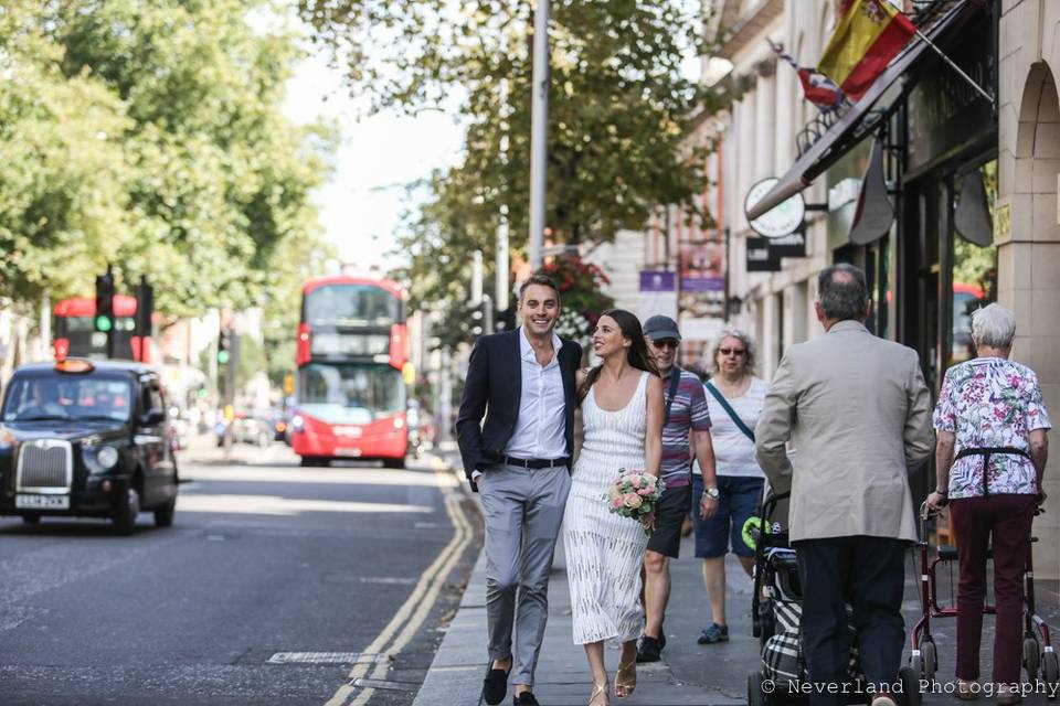 Trash the dress- post wedding