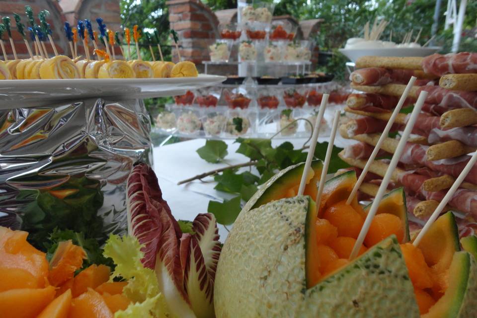 Aperitivo a buffet - esempi