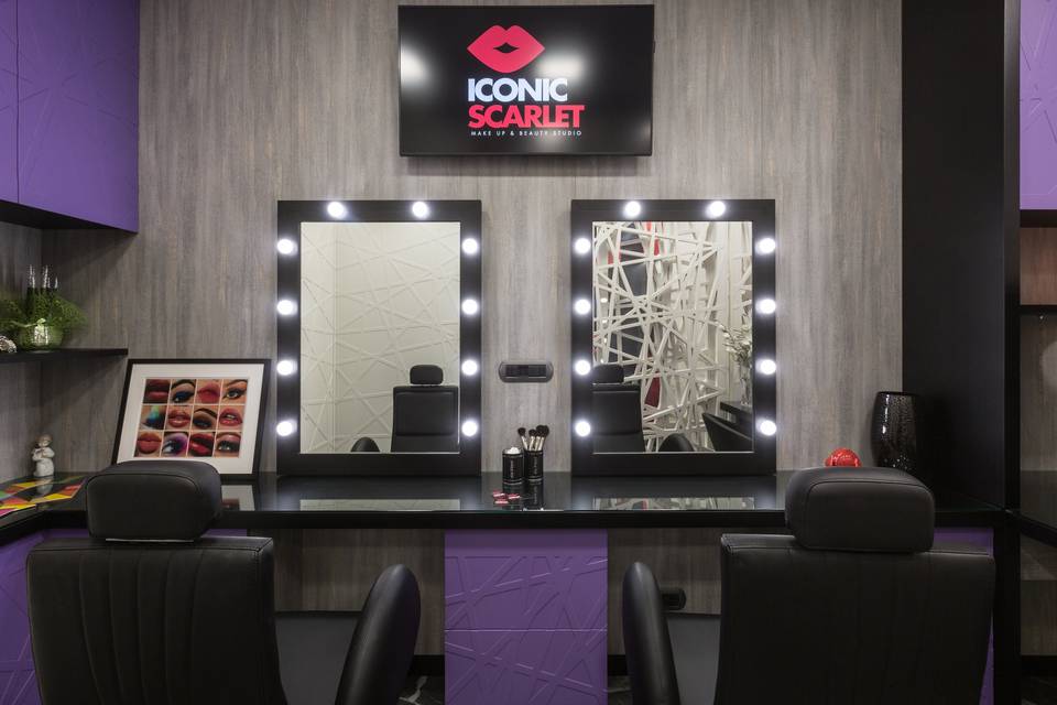 Iconic Scarlet Makeup Studio