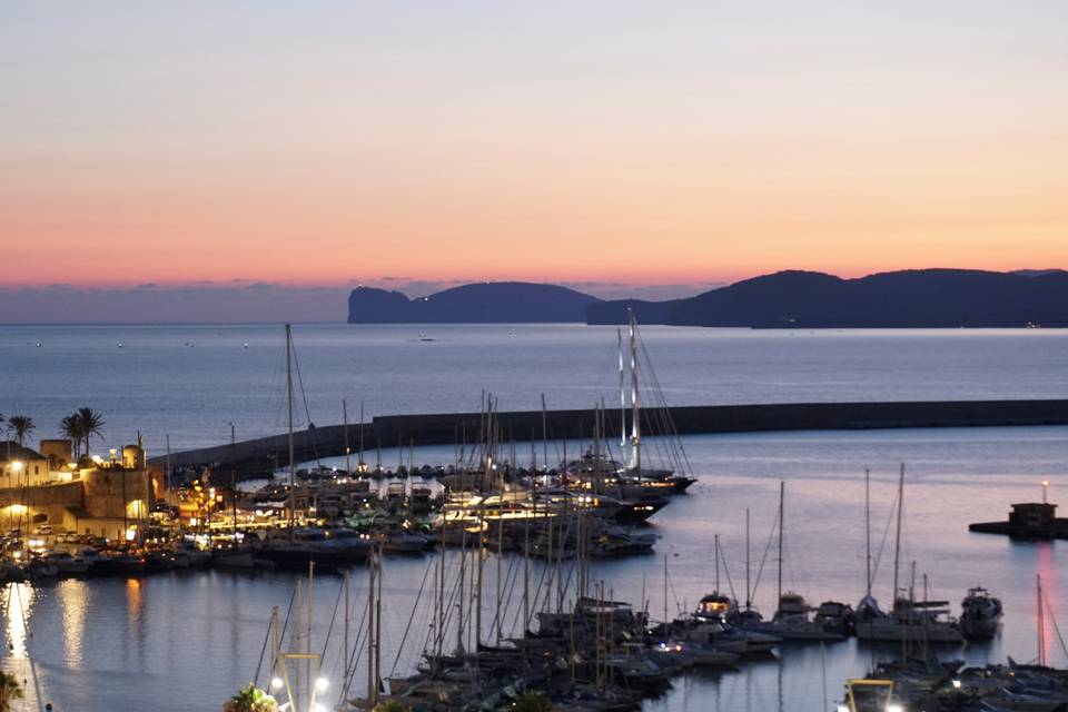 Blau- vista dalla terrazza