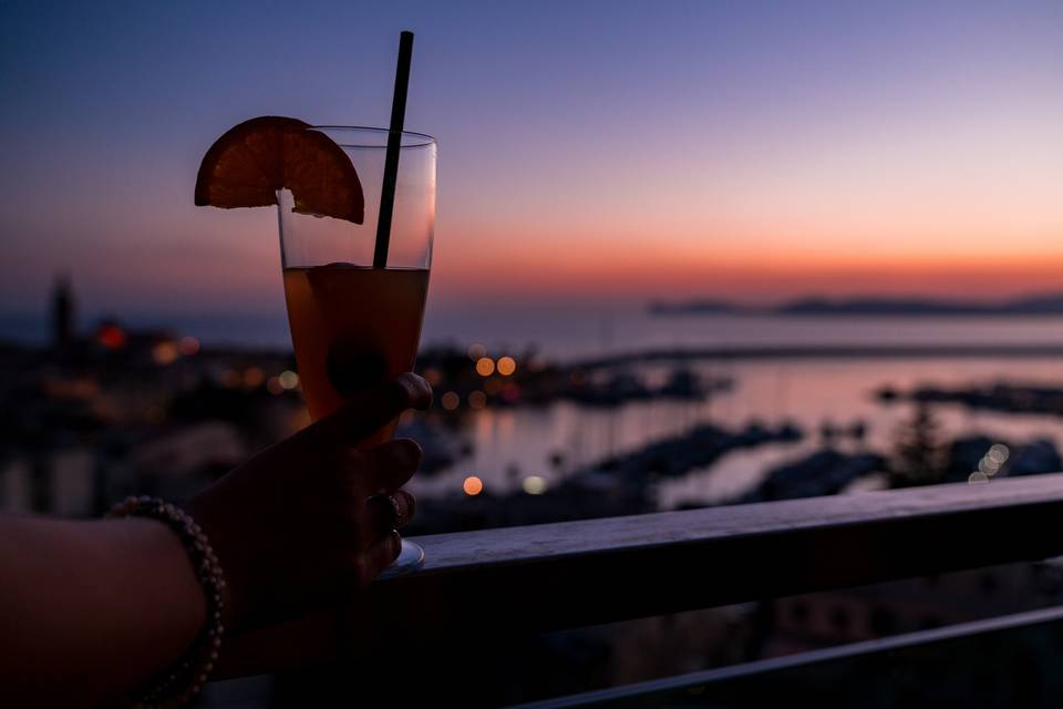 Blau- vista dalla terrazza