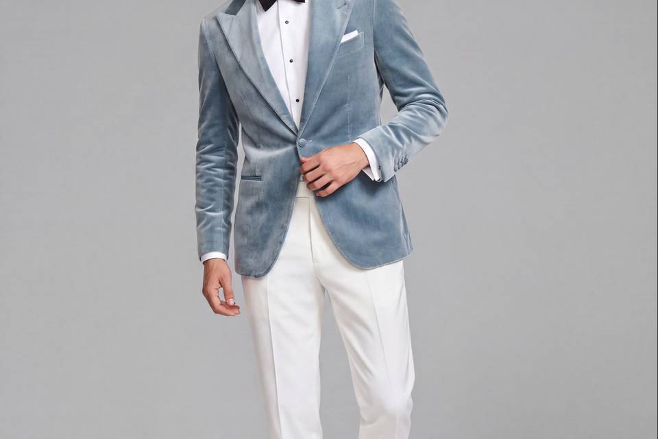 Dinner Jacket 100% velluto cel