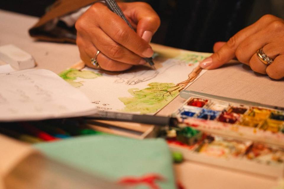 Illustrazione live