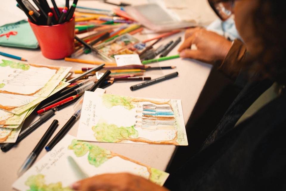 Illustrazione live