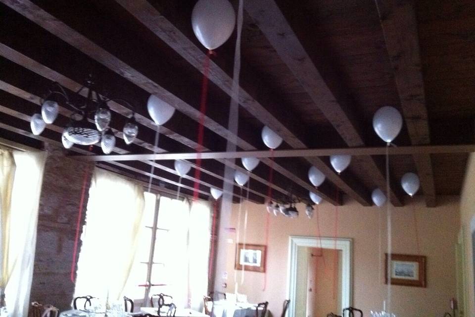 Illuminazione e palloncini