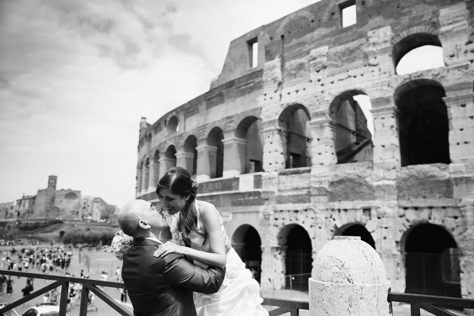 Sposi al colosseo