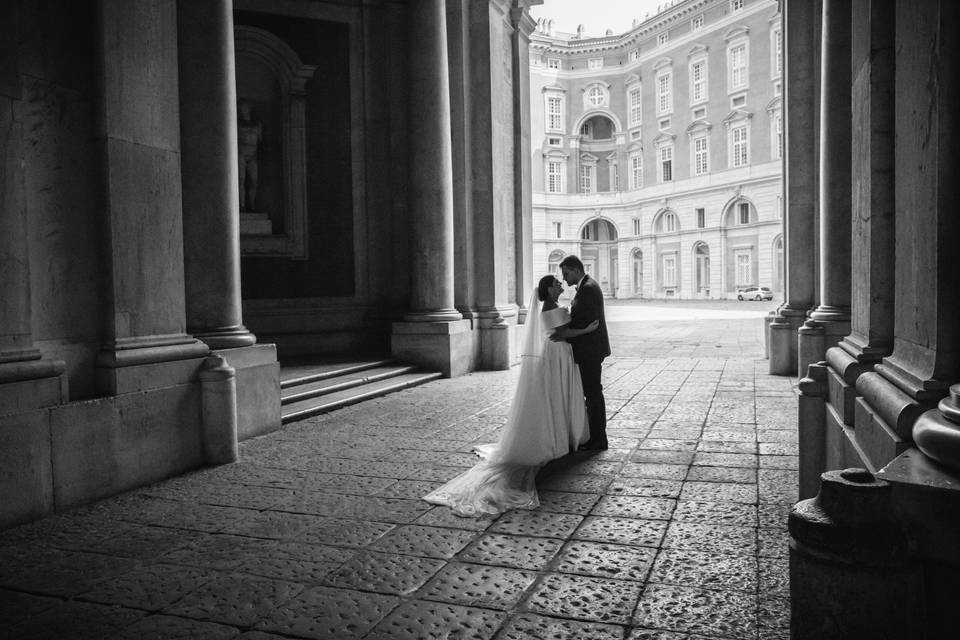 Sposi alla reggia di caserta