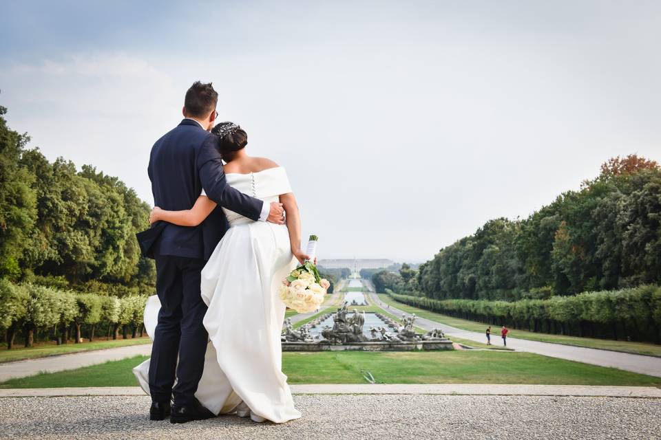 Sposi alla reggia di caserta