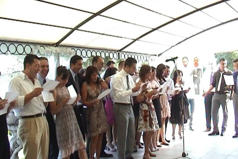 Karaoke per matrimonio