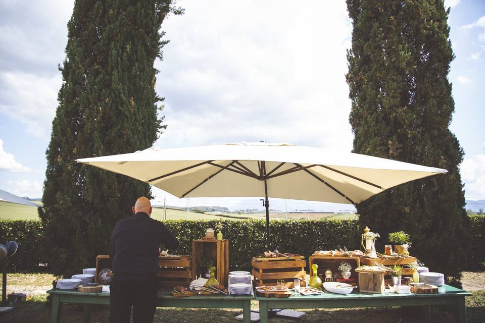 Buffet di antipasti