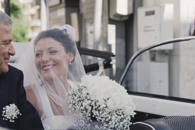 La sposa con il Papà