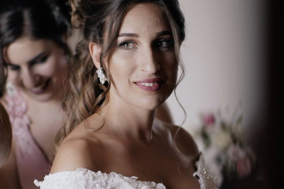 Vestizione sposa