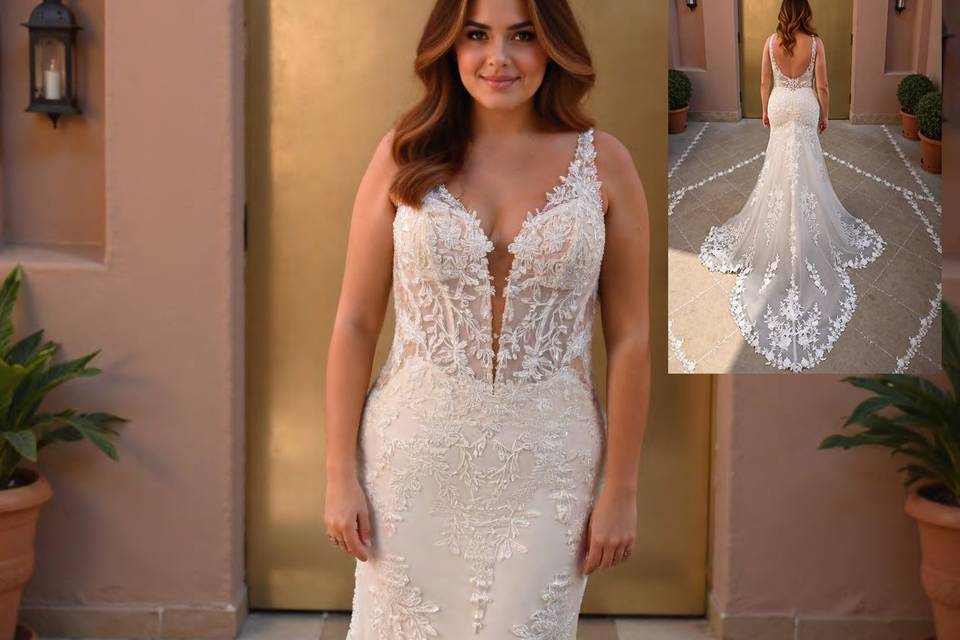 Abito da sposa Curvy Roma