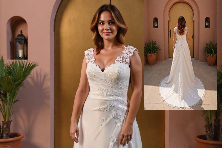 Abito da sposa Curvy Roma