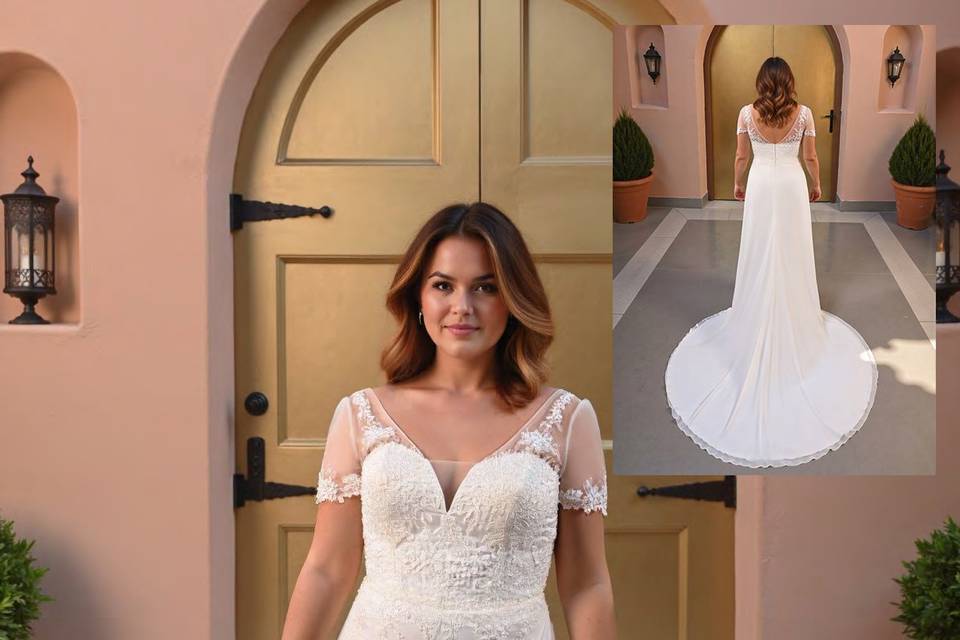 Abito da sposa Curvy Roma