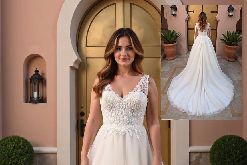 Abito da sposa Curvy Roma