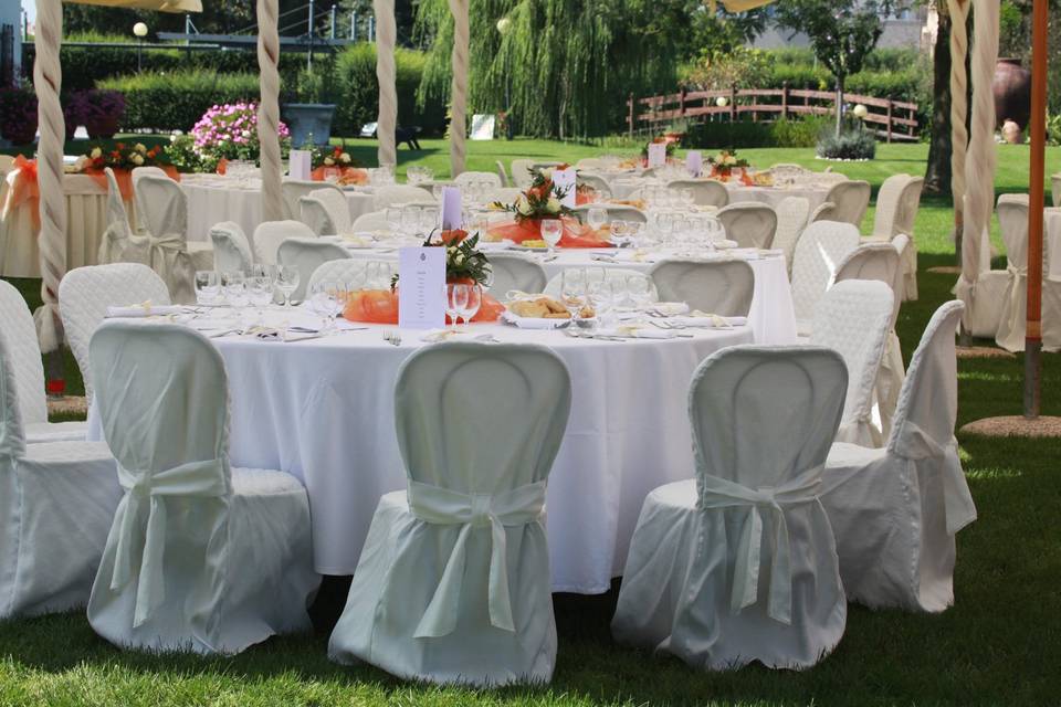 Wedding in giardino