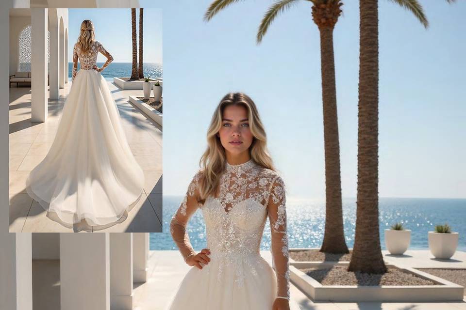 Abito da sposa Romantico Roma