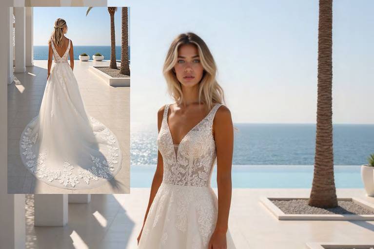 Abito da sposa Romantico Roma