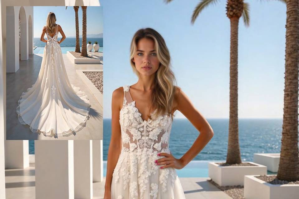 Abito da sposa Romantico Roma