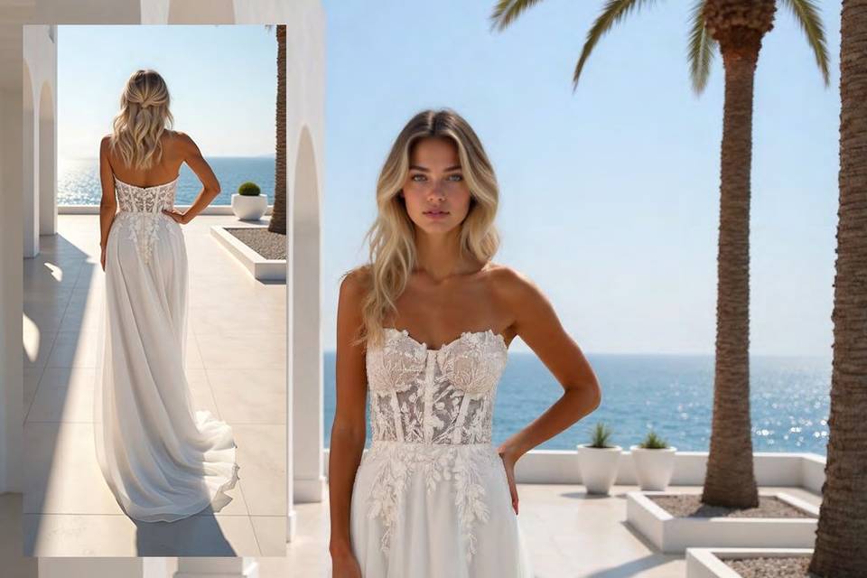 Abito da sposa Romantico Roma