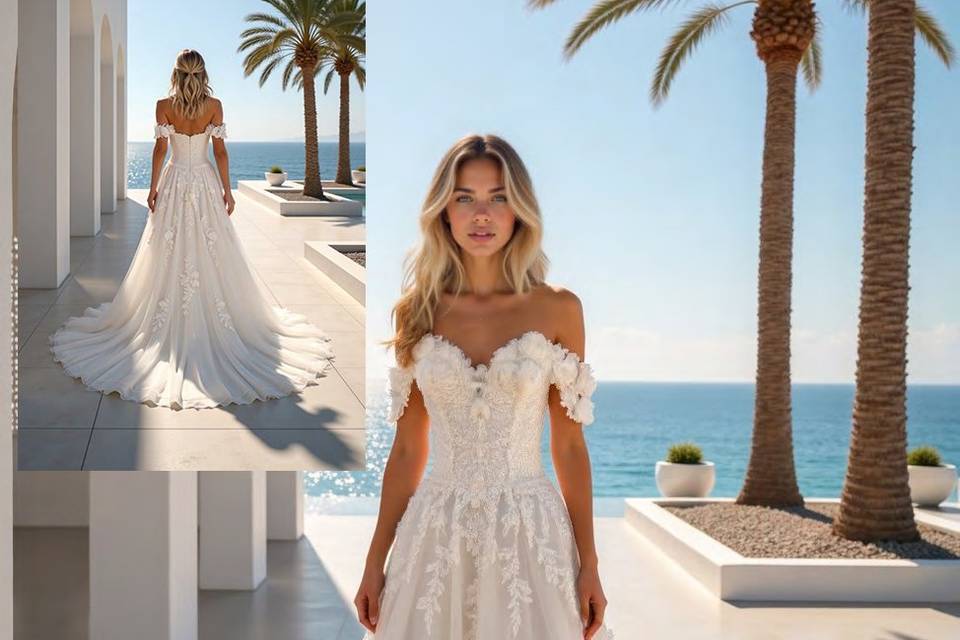 Abito da sposa Romantico Roma
