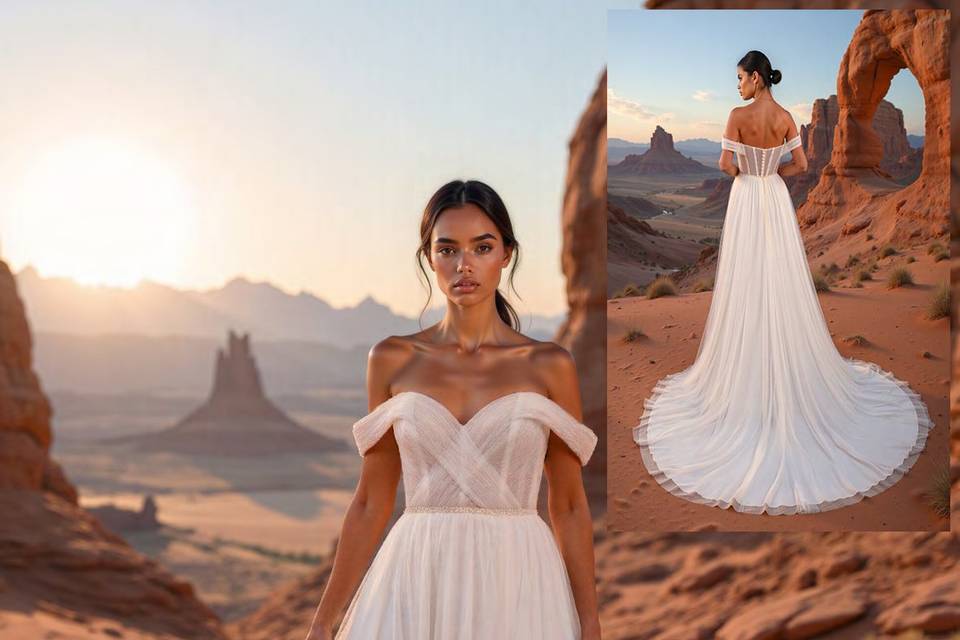 Abito da sposa Romantico Roma