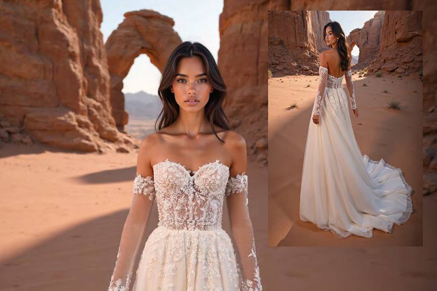 Abito da sposa Romantico Roma