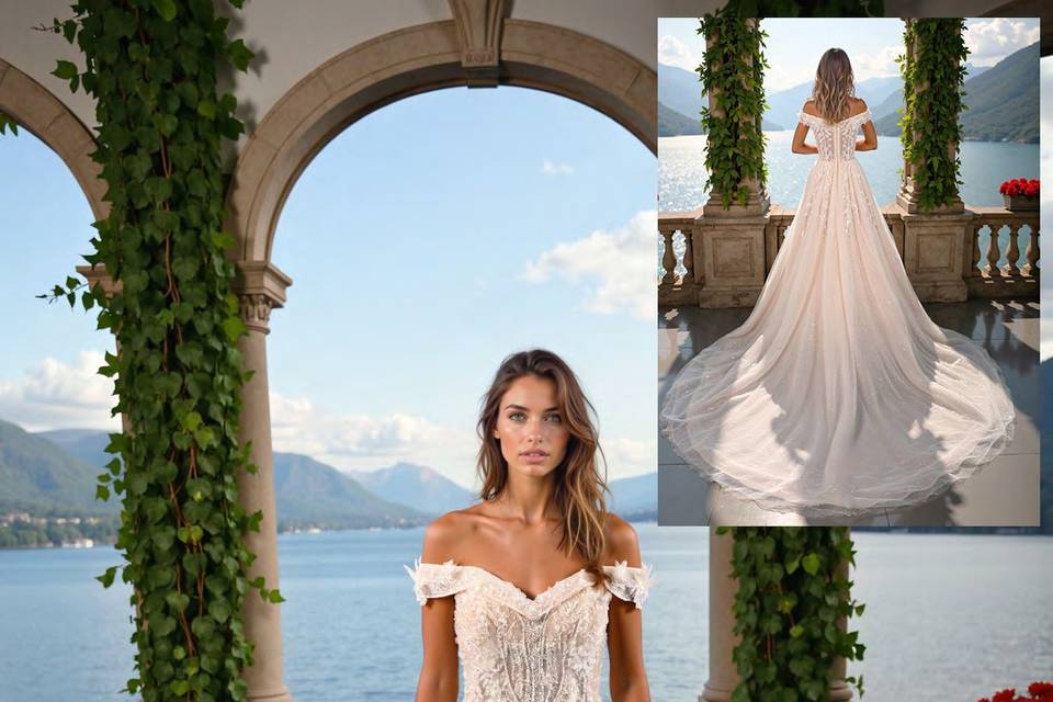 Abito da sposa Romantico Roma