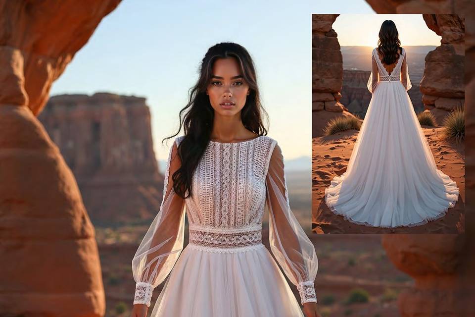 Abito da sposa Romantico Roma