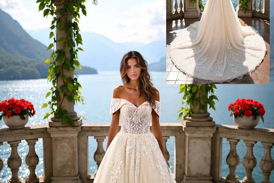 Abito da sposa Romantico Roma
