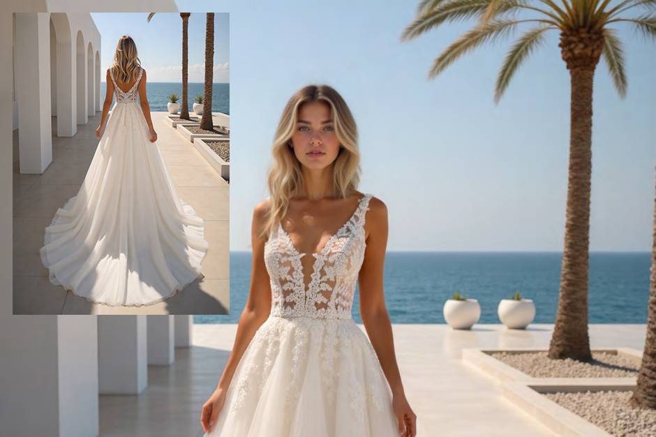 Abito da sposa Romantico Roma