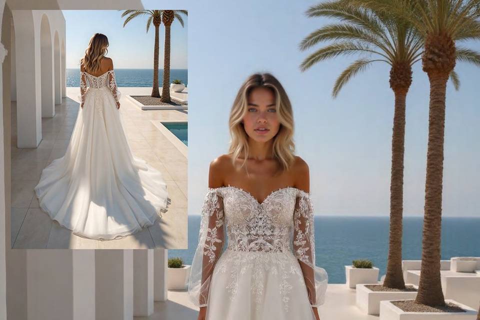 Abito da sposa Romantico Roma