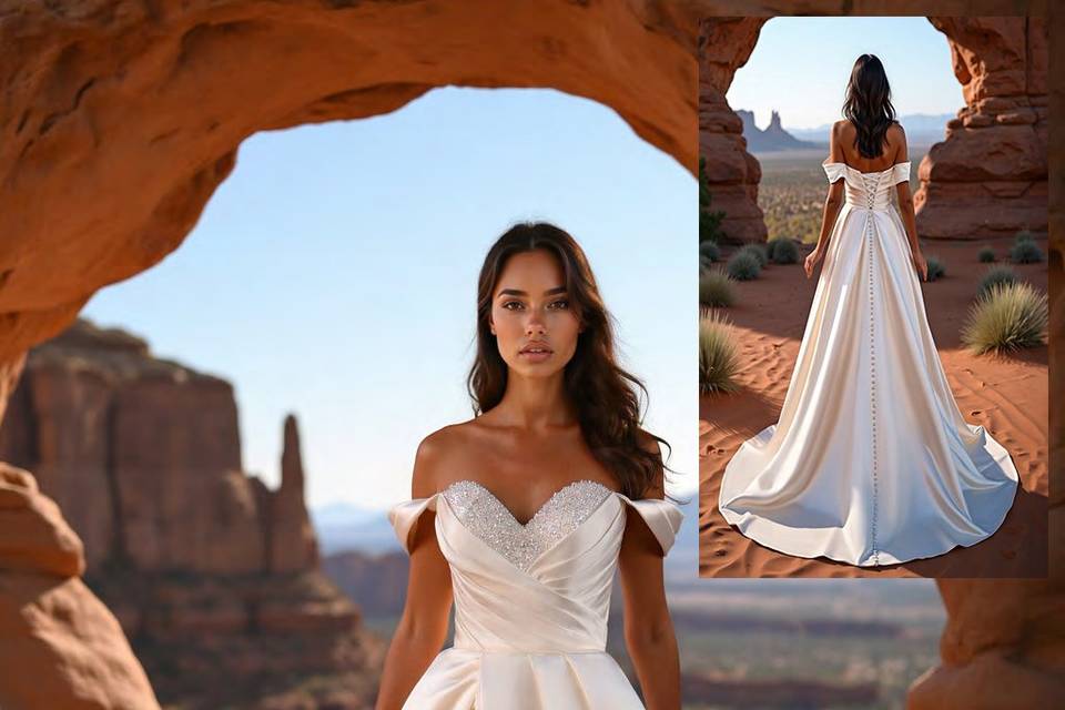 Abito da sposa Romantico Roma