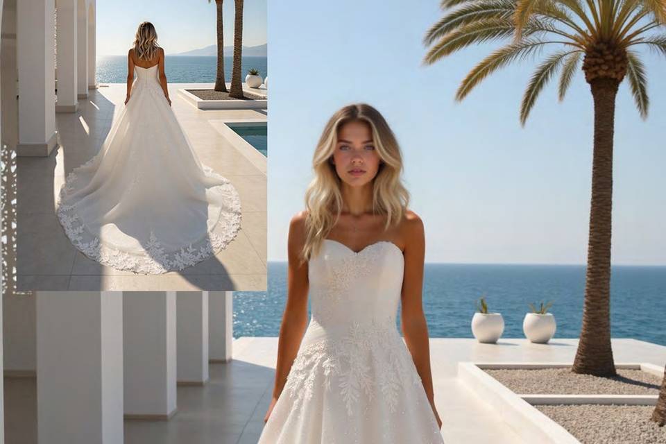 Abito da sposa Romantico Roma