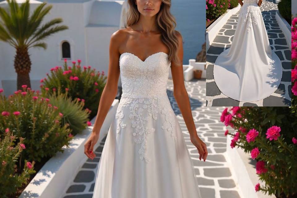 Abito da sposa Romantico Roma