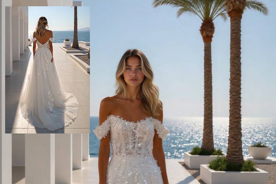 Abito da sposa Romantico Roma