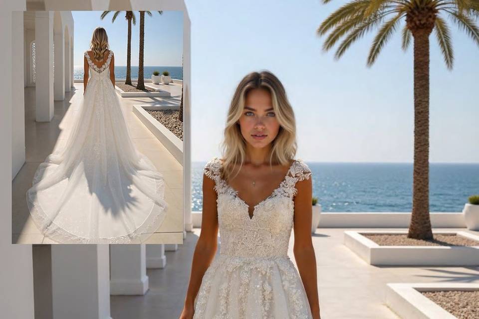 Abito da sposa Romantico Roma