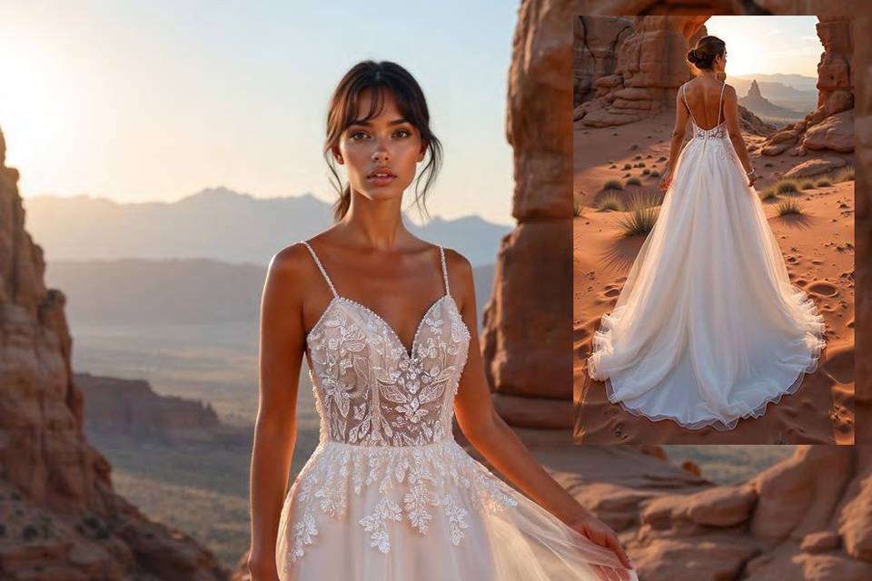 Abito da sposa Romantico Roma