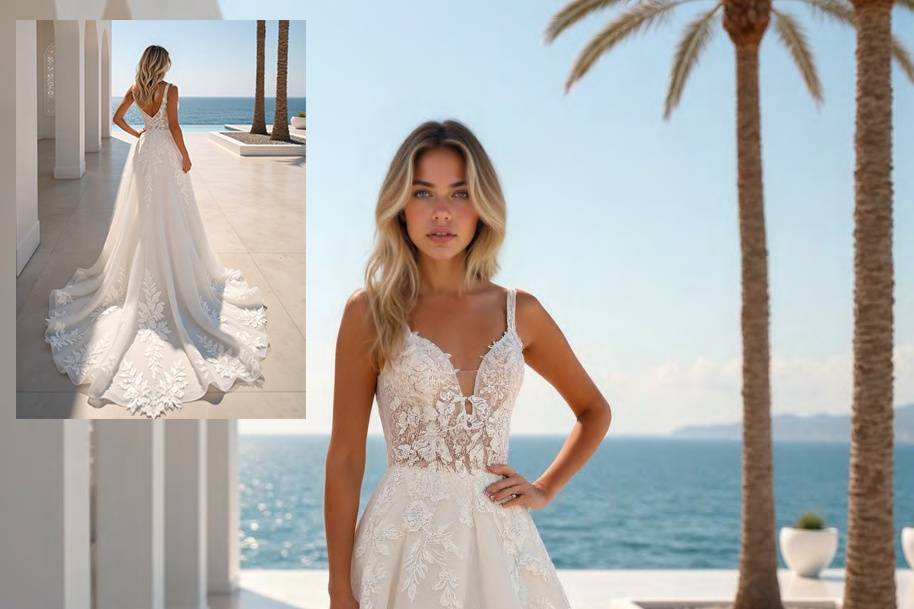 Abito da sposa Romantico Roma