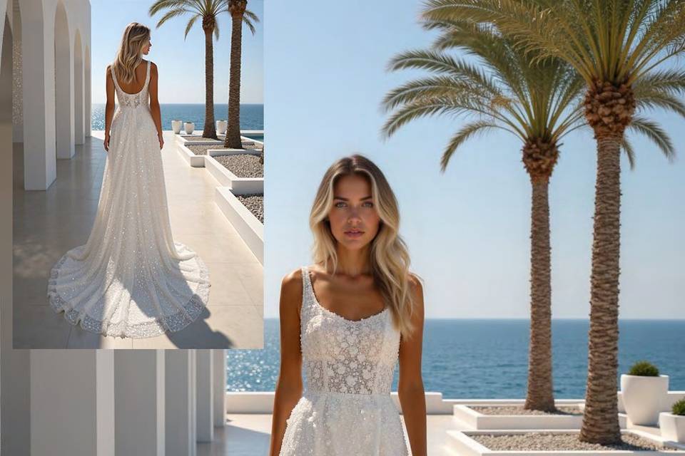 Abito da sposa scivolato Roma