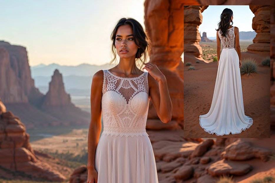 Abito da sposa scivolato Roma