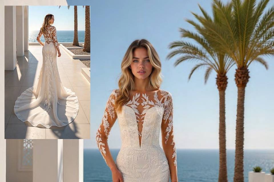 Abiti da sposa sirena Roma