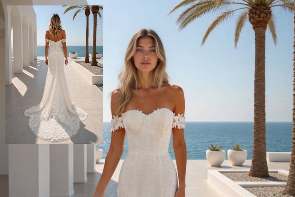 Abiti da sposa sirena Roma