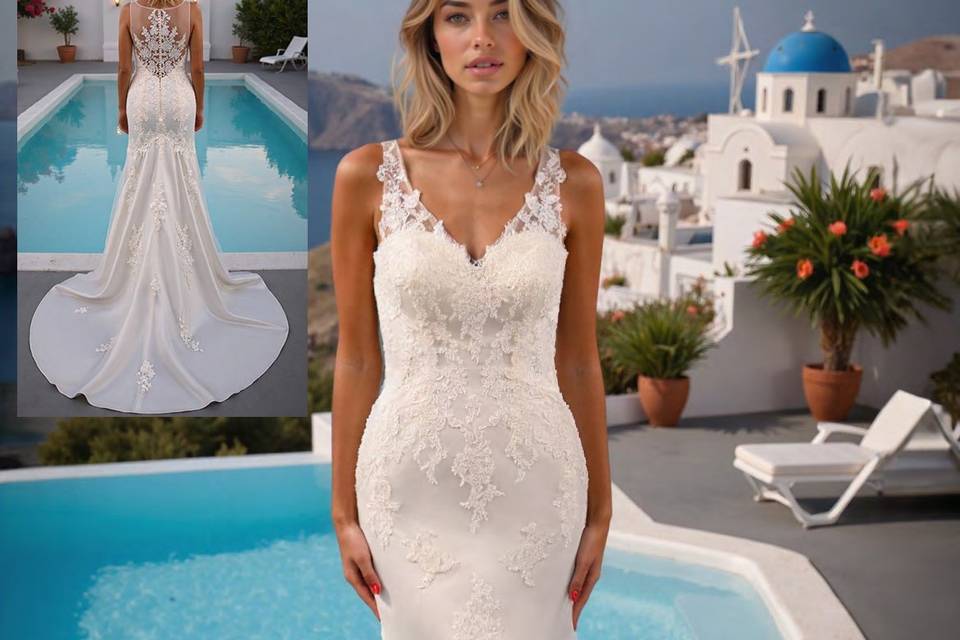 Abiti da sposa sirena Roma