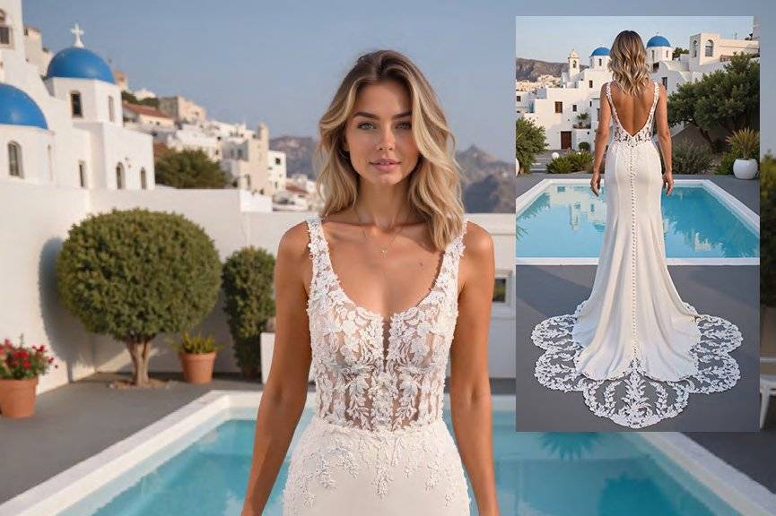 Abiti da sposa sirena Roma