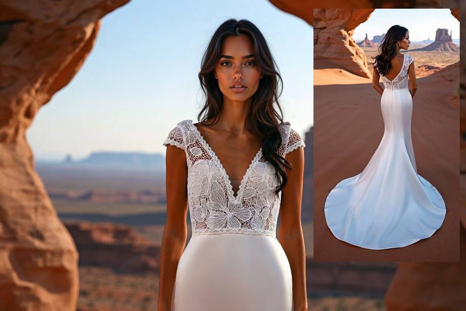 Abiti da sposa sirena Roma