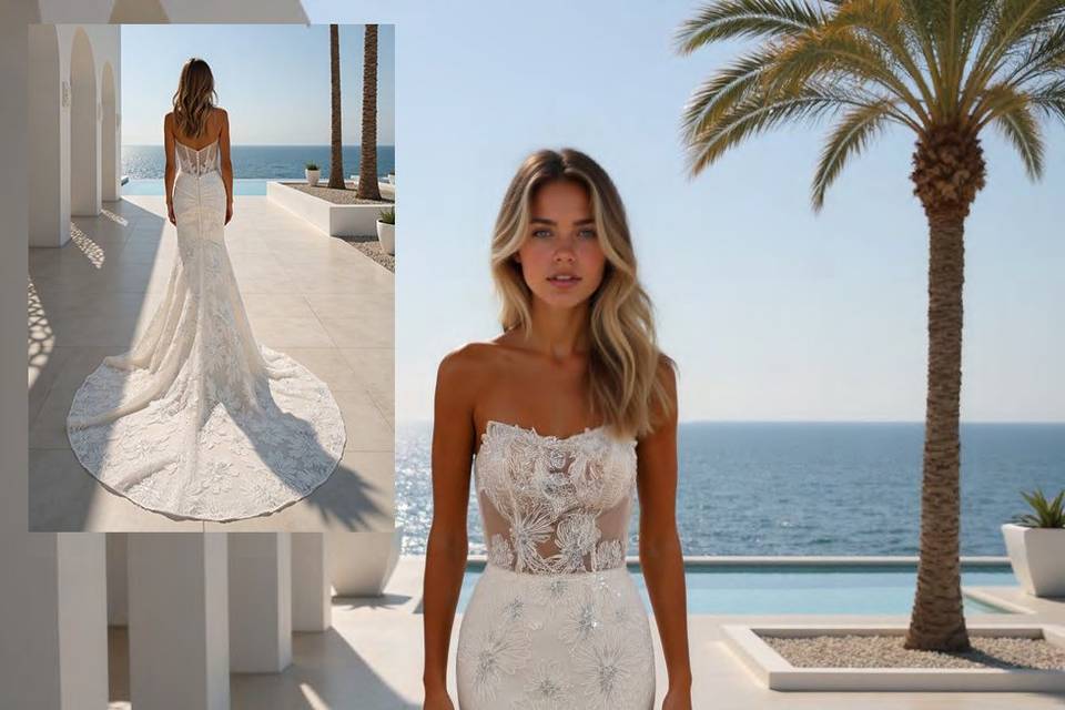 Abiti da sposa sirena Roma