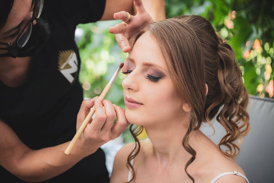 Preparazione sposa