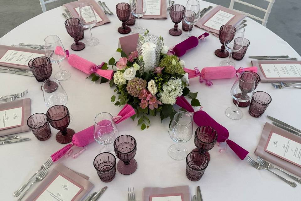 Mise en place tema rosa